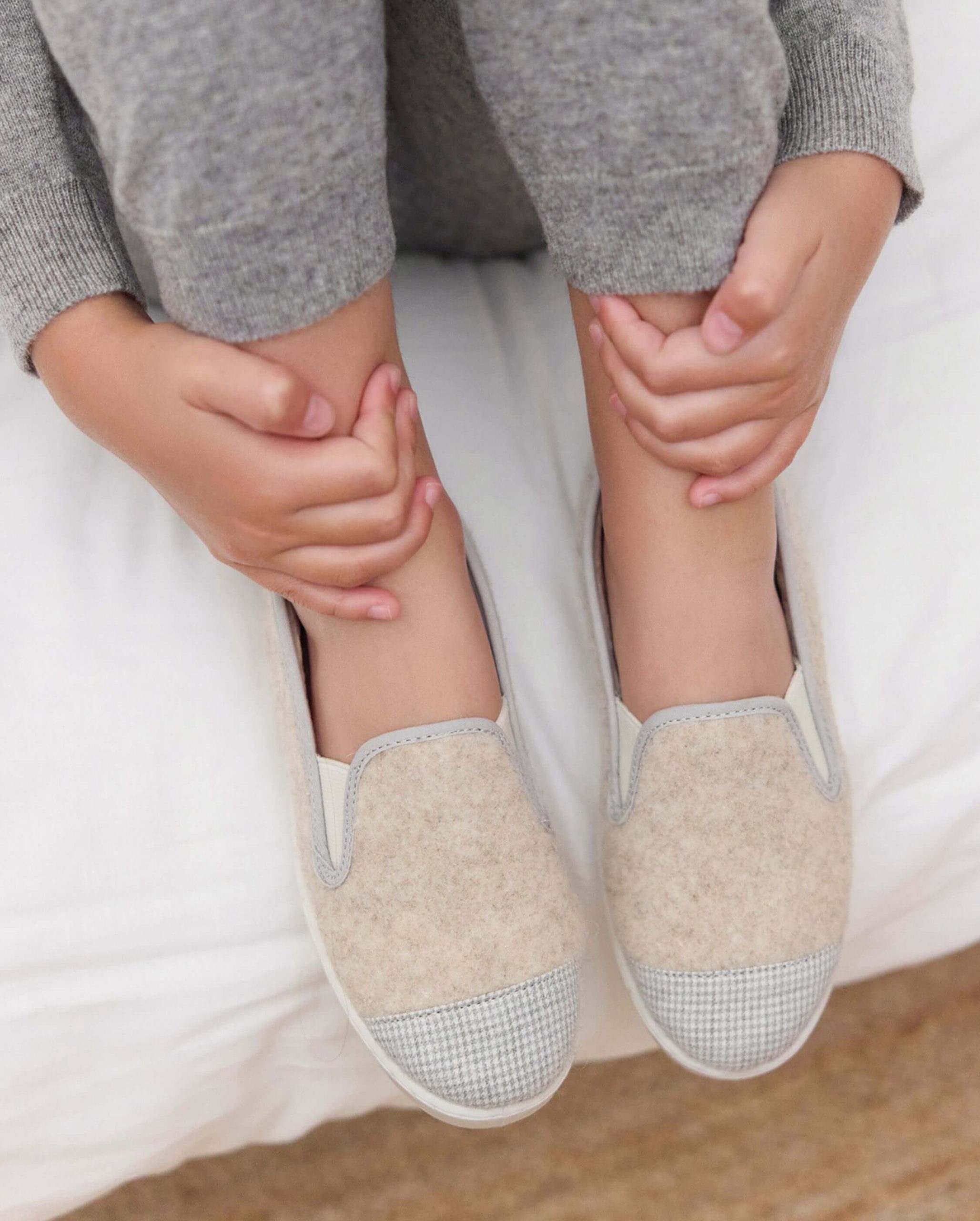 Chausson enfant Bruson, collab' x Tartine et Chocolat carreaux – Image 6