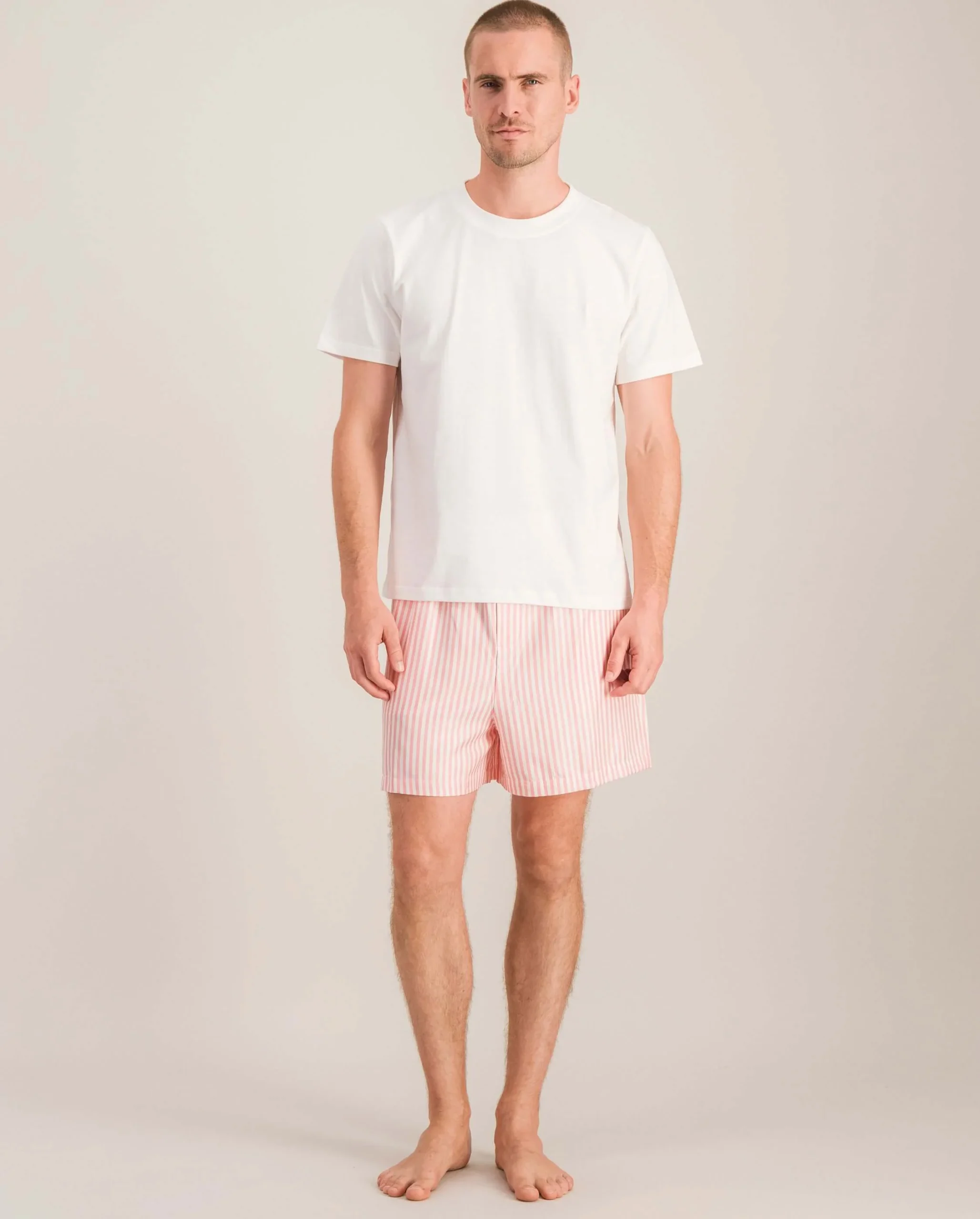 Short homme Manly, tencel dahlia – Image 7